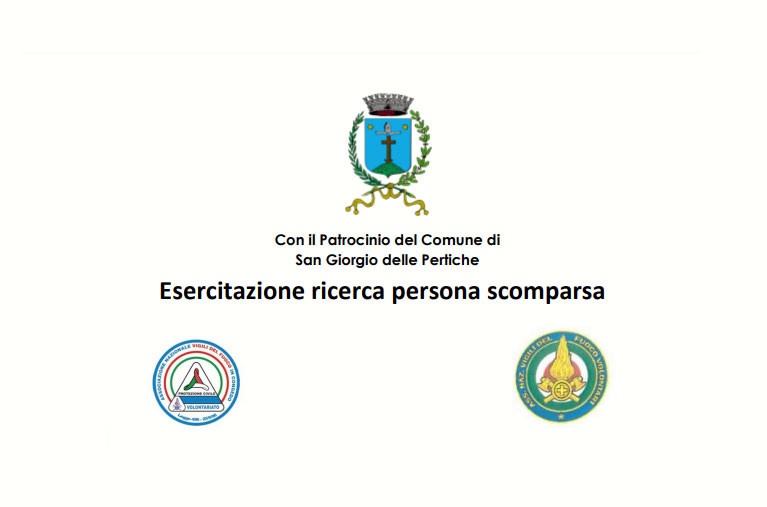 esercitazione persone scomparse