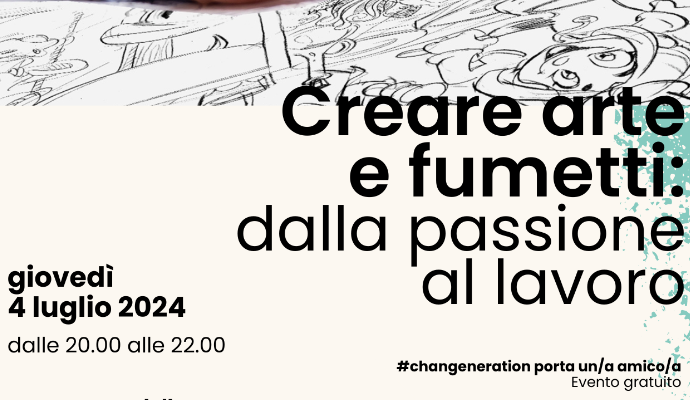 evento creare arti e fumetti