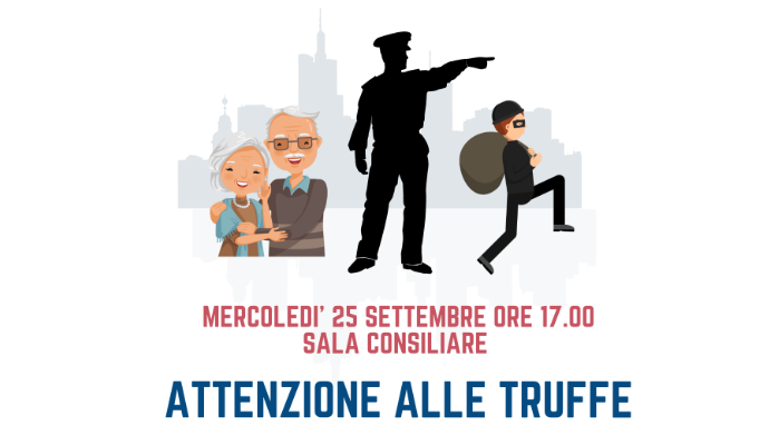 Evento attenzione alle truffe